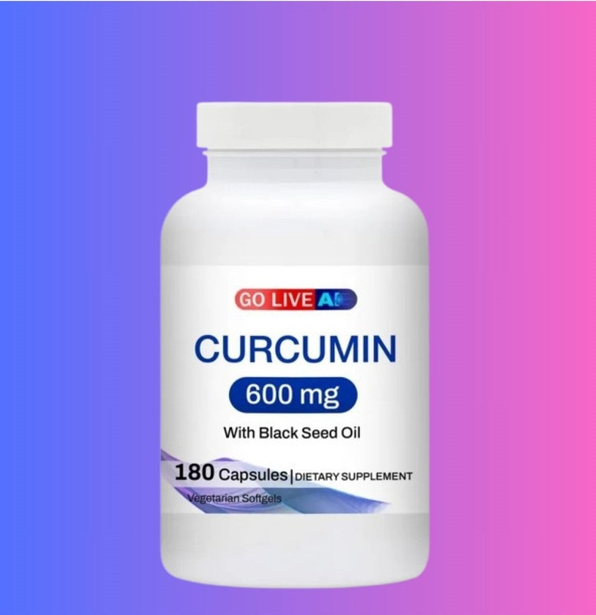 Curcumin 600mg – 180 Caps